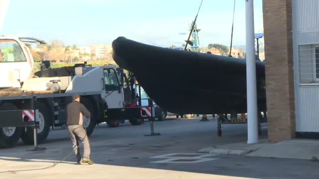 Esta es la narcolancha que embistió la zodiac de los guardias civiles fallecidos