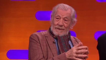 Sir Ian Mckellen was asked on the DLR if he was Michael Gambon's ghost