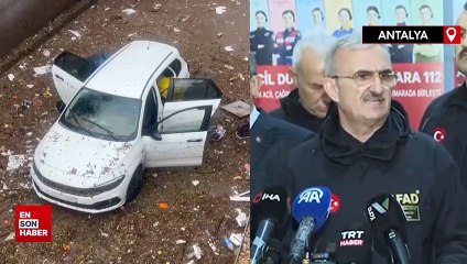 Antalya'yı sel vurdu: 1 kişi yaşamını yitirdi