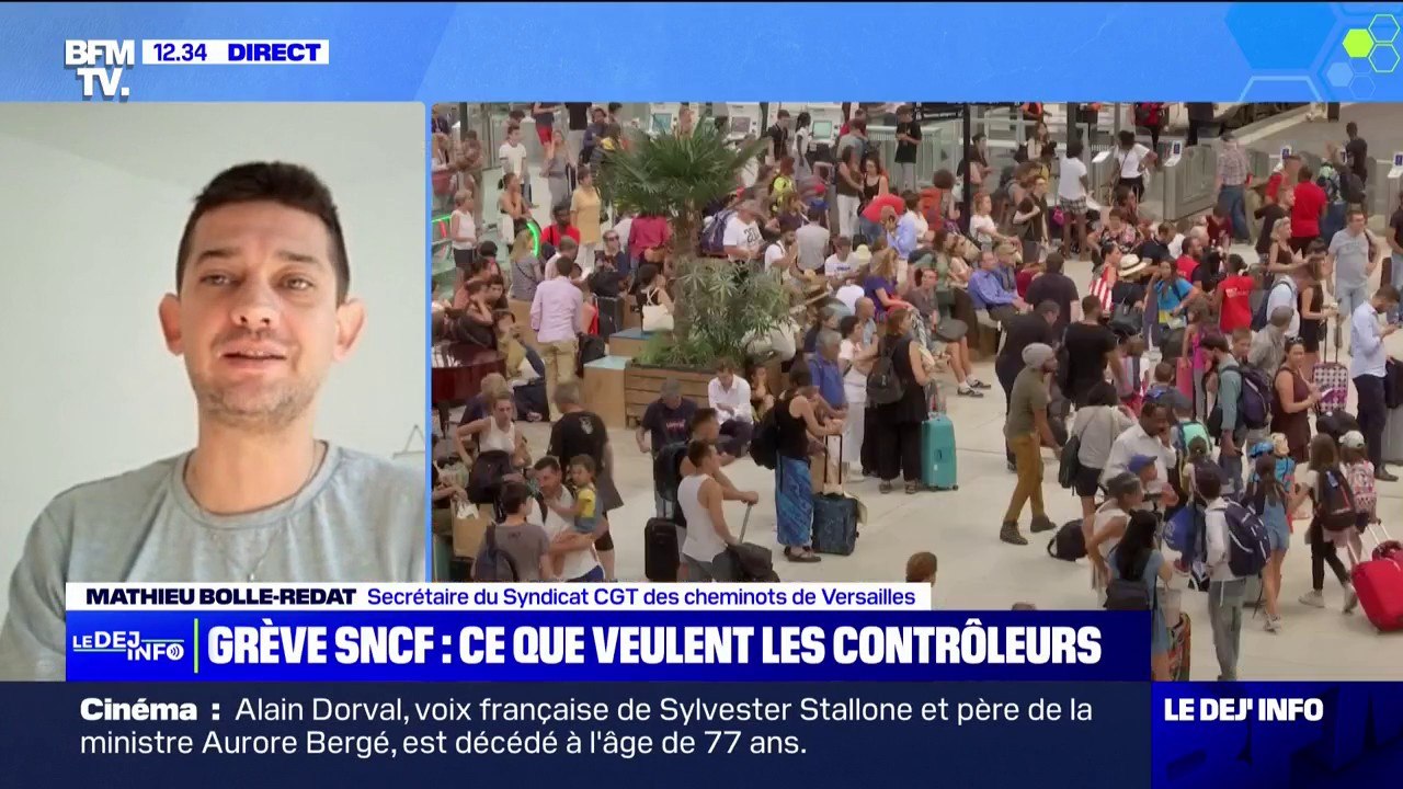 Mathieu Bolle-Redat (secrétaire des sections de Trappes et de Versailles de la CGT-Cheminots): "La grève aura lieu et elle sera un succès"