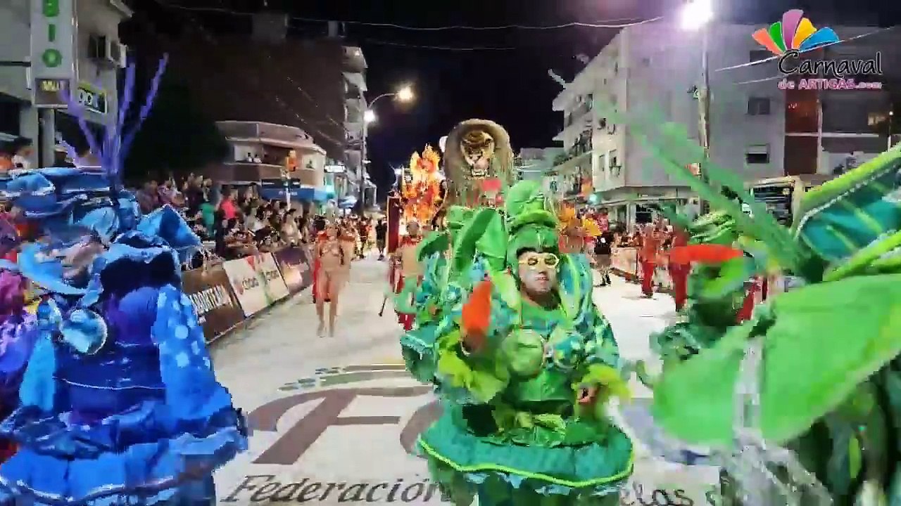 Segunda noche del Carnaval de Artigas, Uruguay (11/02/2024)