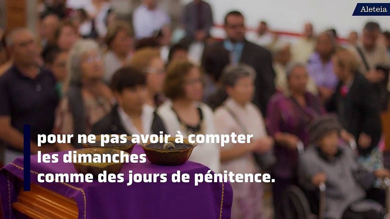 L’origine du Mercredi des Cendres