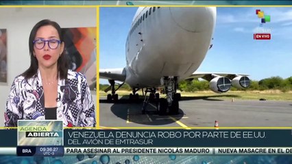 Venezuela rechaza robo del avión de Emtrasur por Estados Unidos