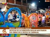 Zulia I Más de 3 mil habitantes disfrutaron los Carnavales con desfile de carrozas y artistas