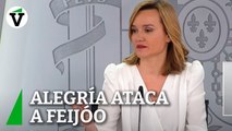 Pilar Alegría ataca a Feijóo desde el Consejo de Ministros: 