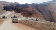 Erzincan'da maden ocağında toprak kayması
