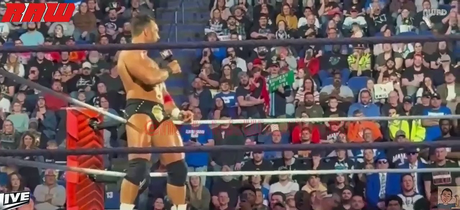 L.A. Knight Promo during Commercial Break on Monday Night WWE Raw (February 12 2024)