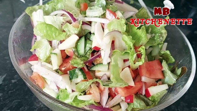 Eat day and night and lose weight! A salad that burns belly fat easy and quickly! Daily salad dish!