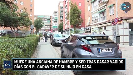 Muere una anciana de hambre y sed tras pasar varios días con el cadáver de su hijo en casa