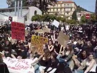 Blocus à Hyères les prof s'allongent