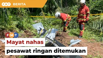 Mayat juruterbang, pembantu ditemukan 2 meter dalam tanah
