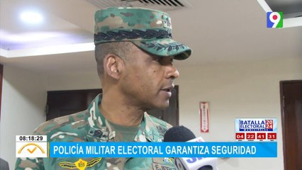 Policía Militar electoral garantiza seguridad | El Despertador