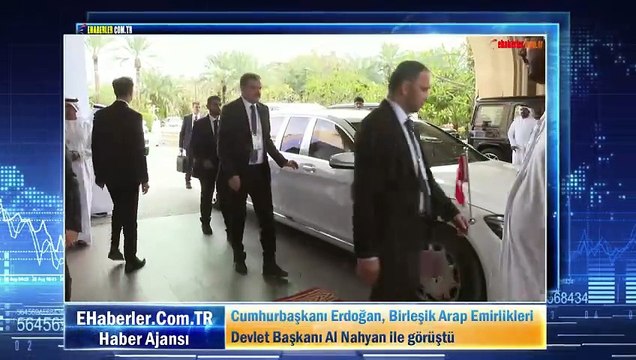 Cumhurbaşkanı Erdoğan, Birleşik Arap Emirlikleri Devlet Başkanı Al Nahyan ile görüştü