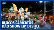 Desfile de blocos caricatos contagiou foliões na Afonso Pena