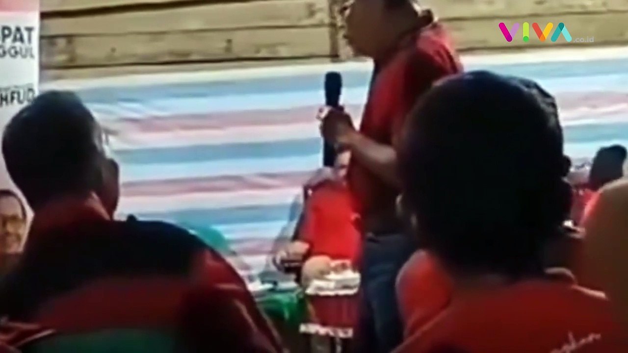 DUH! Politikus PDIP Pakai Gerakan Hina Prabowo B*bi