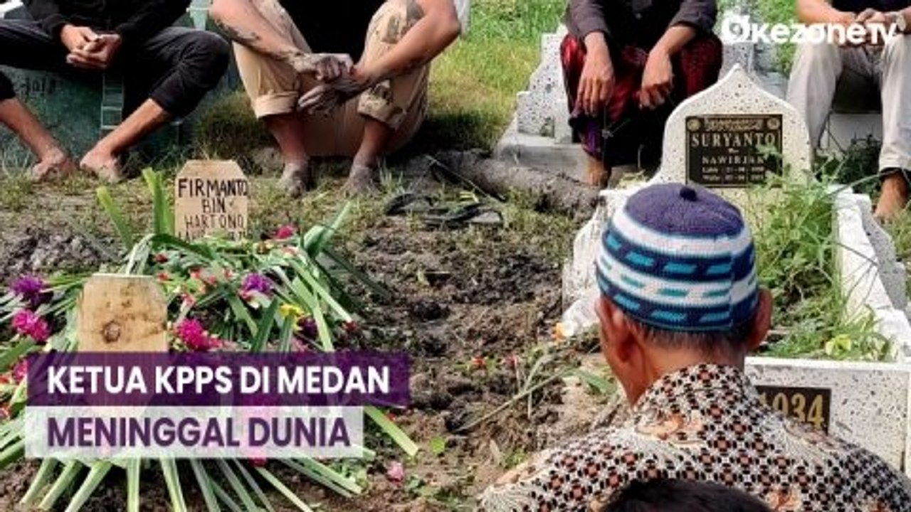 H-1 Pemilu, Ketua KPPS di Medan Meninggal Dunia diduga karena Kelelahan