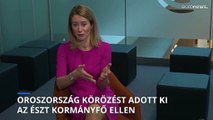 Körözést adott ki az orosz belügyminisztérium az észt kormányfő ellen