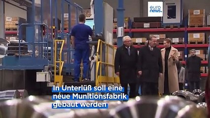 Neue Munitionsfabrik in Deutschland: Scholz fordert Aufrüstung in Europa