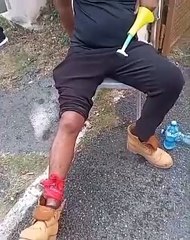 Cuatro policías pensionados heridos durante protesta por pago de indemnización 1/2