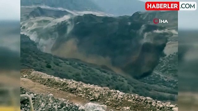 Erzincan'da maden sahasında toprak kayması: En az 9 kişi toprak altında