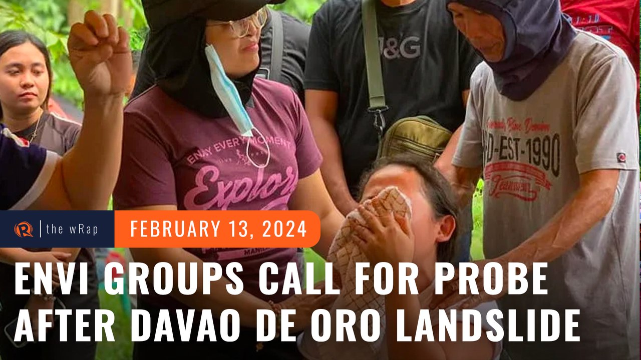 Calls for probe, shutdown of mining firm grow after Davao de Oro landslide