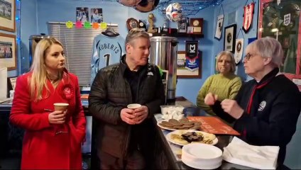 Keir Starmer Visits AFC Rushden & Diamonds ⚽️