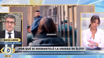 Patxi López achaca la falta de recursos de los guardias civiles de Barbate por “la tormenta”