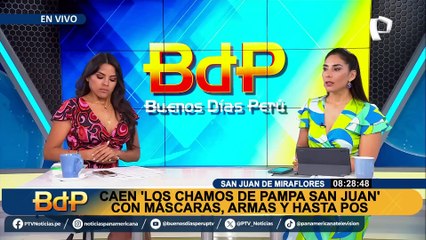 Cae banda criminal en SJM: se les incautó máscaras, armas y POS para robar a sus víctimas