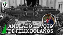 Anulado el voto de Bolaños por hacerlo en el escaño de Yolanda Díaz en el último Pleno