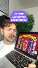 Je note les barres chocolatées ! (Exclu dailymotion)