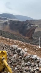 Erzincan'daki maden bölgesinde toprak kayması; 9 kişi kayıp