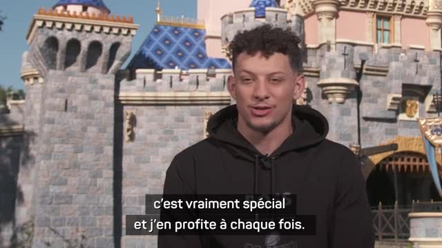 Super Bowl LVIII - Mahomes : La parade à Disneyland, c'est toujours spécial