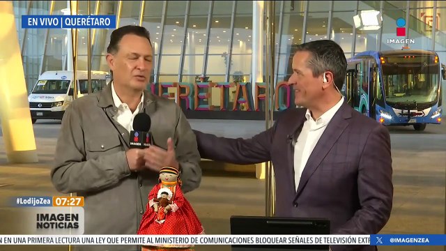 Mauricio Kuri habla de la estrategia de movilidad en Querétaro