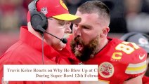 Travis Kelce Hugged & Says Sorry to Chiefs Coach Andy Reid at Super Bowl Party 12th February 2024