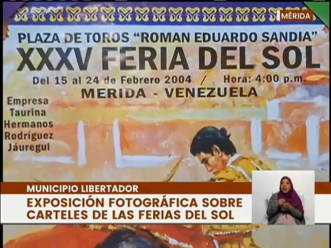 Mérida | Exponen fotografías de carteles sobre las Ferias del Sol