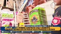 Vecinos sin límites: hombre deja atrapados a residentes con desmonte de construcción ilegal en el Rímac