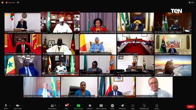 الرئيس السيسي يترأس أعمال قمة لجنة رؤساء دول وحكومات وكالة الاتحاد الأفريقي للتنمية النيباد