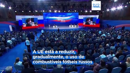 Putin acelerou a transição ecológica na UE, diz Ursula von der Leyen