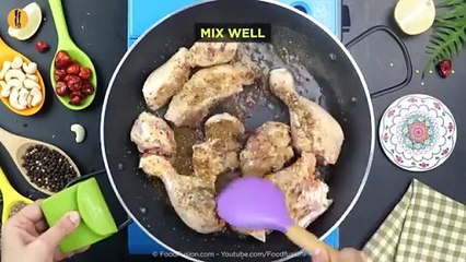 Dum wali White Chicken Gravy Recipe by Food Fusion
