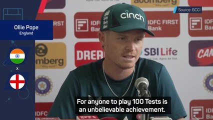 Pope hails game-changer Stokes ahead of England captain's 100th Test cap