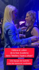Héléna et Julien de la Star Academy dans "Molière, l'opéra urbain": Sudinfo a pu les suivre en coulisses
