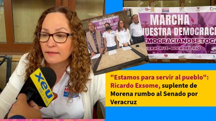Anuncian Marcha por Nuestra Democracia en Veracruz y Boca del Río