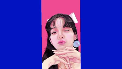 Digital painting Lisa blackpink