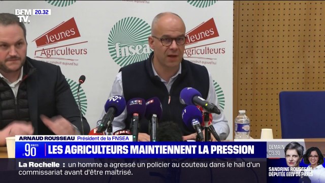 Syndicats agricoles reçus à Matignon: la FNSEA et les Jeunes Agriculteurs affirment avoir passé en revue tous les dossiers avec Gabriel Attal