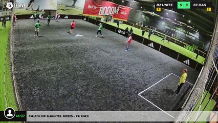 Faute de Gabriel OROS - FC OAS