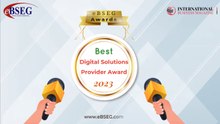 Best Digital Solutions Provider Award for eBSEG