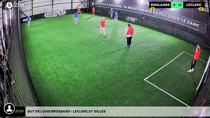 But de Louis BROSSARD - LECLERC ST GILLES