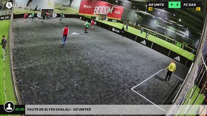 Faute de Elyes Chalali - DZ United