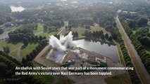 Estonia destruye monumentos soviéticos