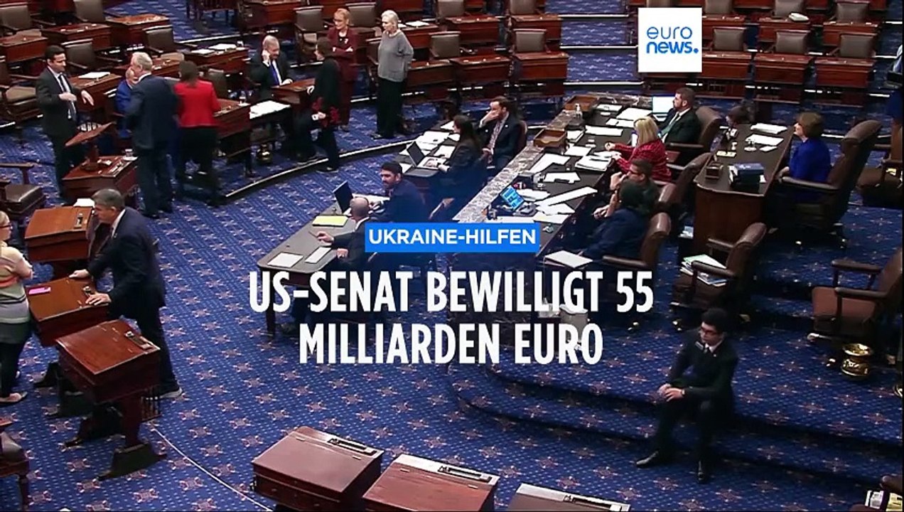 Ukraine-Hilfen: Bekommt Selenskyj die 55 Milliarden von den USA?